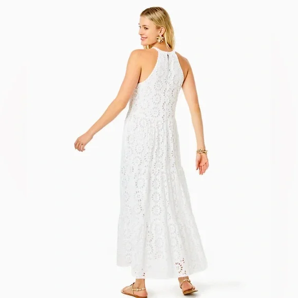 Lilly Pulitzer Beccalyn Eyelet Maxi Dress - Picture 3 of 6